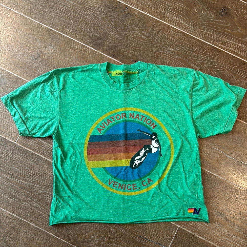 Aviator Logo Boyfriend Tee